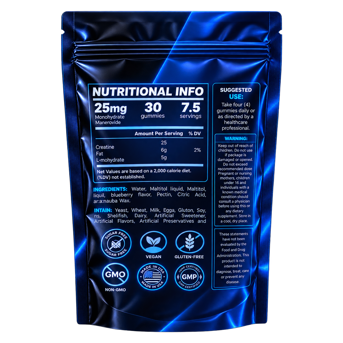 Creatine Monohydrate Gummies